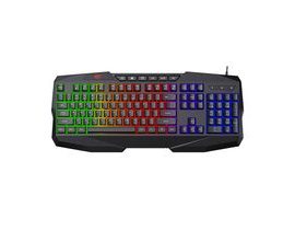 Herní klávesnice Havit KB878L RGB (černá)