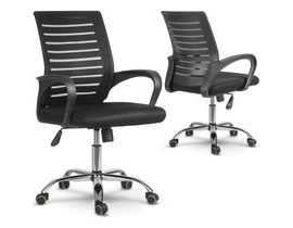 Kancelářská otočná židle Sofotel Batura micro mesh černá