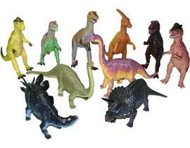 Dinosaurus 10 druhů 25 - 35 cm