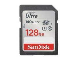 Paměťová karta SANDISK ULTRA SDXC 128GB 140MB/s UHS-I Class 10