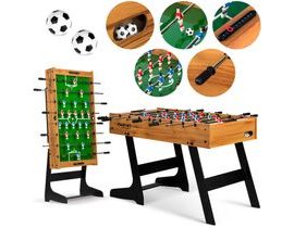 Foosballový stůl Neosport 121 x 61 x 80 cm NS-803 dřevěný