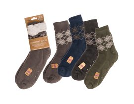 Pánské ponožky Comfort, skotské, velikost 42-46, 145 g, 100% Polyakryl, 4 barvy (černá, světle šedá, námořní modrá, olivově zelená), s hlavičkovou kartou, v polybagu.