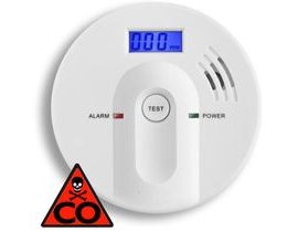 Detektor oxidu uhelnatého s alarmem, hlásič Hütermann ALARM CO-602 EN50291