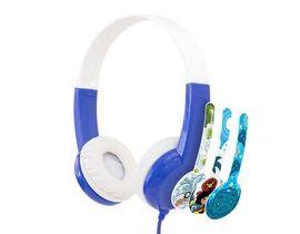 Drátová sluchátka pro děti Buddyphones Discover (modrá)