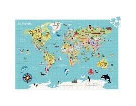Vilac Puzzle Mapa světa 500 dílků