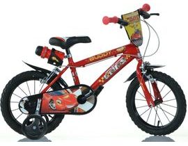DINO Bikes - Dětské kolo 14" Cars 2022