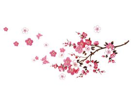 Samolepka na zeď - Sakura