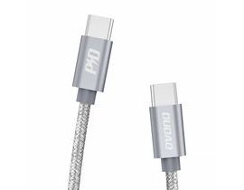 Kabel USB-C na USB-C Dudao L5ProC PD 45W, 1 m (šedý)