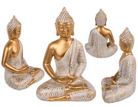 Dekorace, figurka, Buddha, 11 x 9 x 16,5 cm