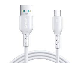 Kabel Flash Charge USB k USB-C Joyroom SA26-AC36/ 100W / 1m (bílý)