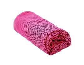 Chladící ručník růžový 32 x 90 cm