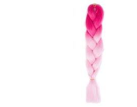 Vlasový příčesek - růžové ombré
