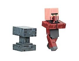 Figurka Minecraft Vesničan s příslušenstvím 7cm