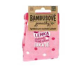 Ponožky - Lenka