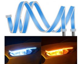 2x LED DRL denní osvětlení do smětlometu 45cm