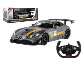 Auto RC Mercedes AMG GT3 plast 35cm 2,4GHz na dálk. ovládání na baterie v krabici 44x18x23cm