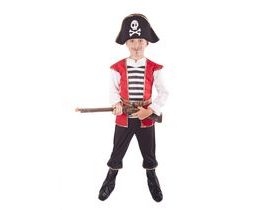 Dětský kostým pirát s kloboukem (M) e-obal