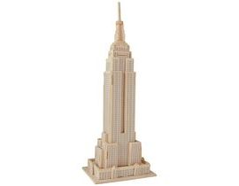 Woodcraft Dřevěné 3D puzzle Empire state building