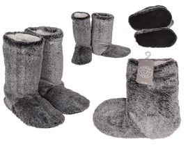 Dámské pantofle šedé barvy
