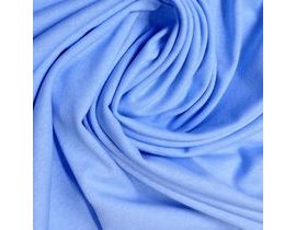 Bavlněné prostěradlo 120x60 cm - světle modré