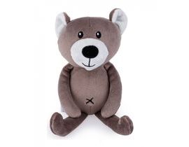 Dětská plyšová hračka/mazlíček Medvídek, 19cm, hnědý