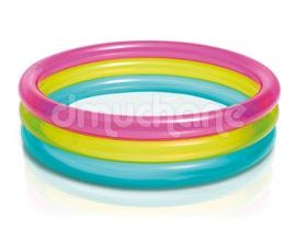Nafukovací bazén Rainbow 3 kruhy 86 x 25 cm INTEX 57104