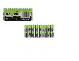 Baterie RAVER LR6/AA 1,5 V alkaline ultra 8ks ve fólii