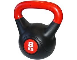 ACRA Činka kettlebell s cementovou náplní - 8 kg