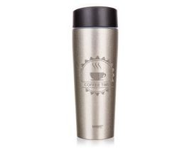 BANQUET Termohrnek COFFEE 350 ml, Ivory