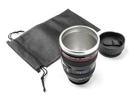 Antigravitační Hrnek objektiv Lens cup