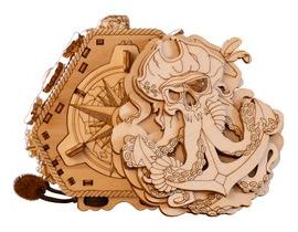 EscapeWelt 3D dřevěný hlavolam "Blackbeard's Compass"