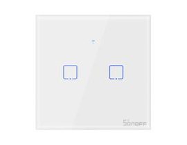 Smart Switch WiFi RF 433 Sonoff T1 EU TX (2-kanálový)