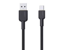Kabel Aukey CB-NAC1 USB-A na USB-C 1m (bílý)