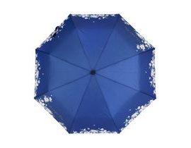 Deštník - Modrá květina