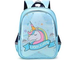 Školní batoh Unicorn modrý