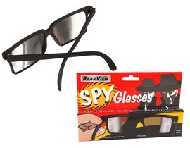 Špionážní brýle s bočním zrcátkem