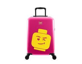 LEGO Luggage ColourBox Minifigure Head 20\" - Berry