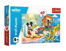 Puzzle Mickey a Donald Disney 33x22cm 60 dílků v krabici 21x14x4cm