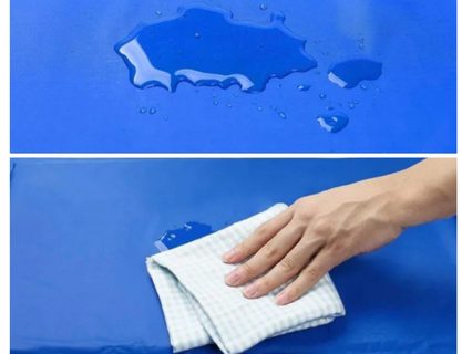 Univerzální chladící podložka pro domácí mazlíčky 50x90 cm - modrá (Verk)