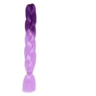 Vlasový příčesek - fialové ombré