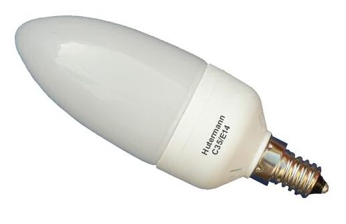 LED žárovka Hütermann C30 E14/ 230V/ 1.7W (14x 3014 LED úsporná svíčka) neutrální bílá