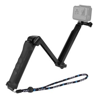 Skládací tyč Selfie Stick/Tripod PU202 černá