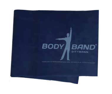 Posilovací guma Body-Band 2,5 m modrá