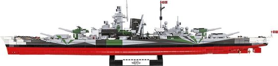 COBI 4839 II WW Battleship Tirpitz, 1:300, 2810 k