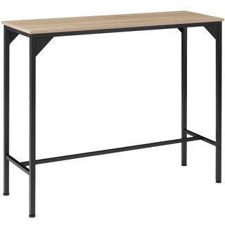 tectake 404339 barový stůl kerry 120x40x100,5cm