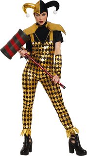 Nebezpečný klaun Halloween maškarní kostým Lady Velikost 14 - 16