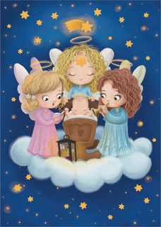 Hrací přání - Tři andílci