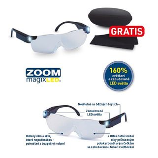 Zoom Magix LED zvětšovací brýle