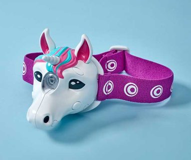 Brainstorm LED svítilna na hlavu UNICORN se zvukem