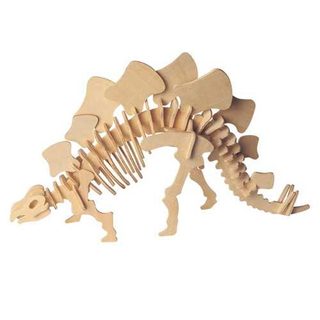 Woodcraft Dřevěné 3D puzzle velký Stegosaurus